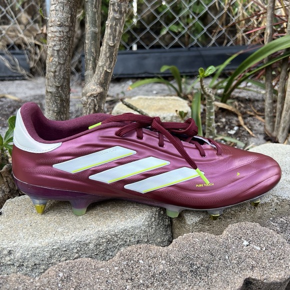 Size 12 Adidas Copa Pure 2 Elite SG Men\'s Soccer Cleats IE4983 Energy Citrus main image 4
